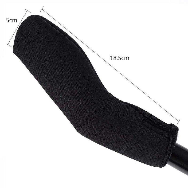 Tnfeeon 2PCS Stroller Help Gloves Handle Cover Baby Kid Pushchair Pram Stroller Black - Image 4